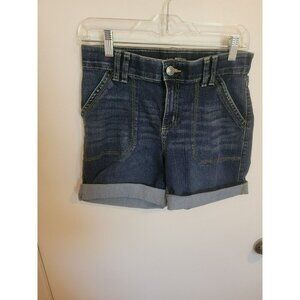 Lee denim shorts jean shorts Regular Fit Mid Rise Womens size 6 beach summer y2k